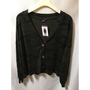 Social Standard Daytripper Cardigan by Sanctuary Size XXLarge NWT Camo Pattern